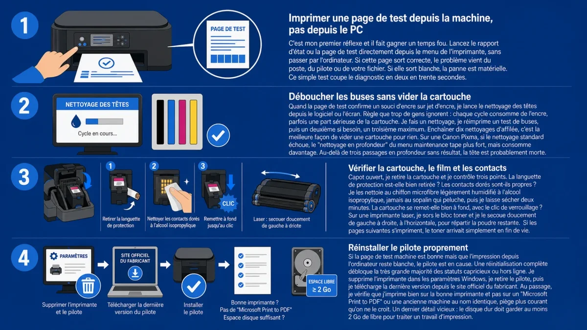 Les gestes qui débloquent la situation